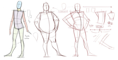 Designing the Figure: From Mannequin to Character