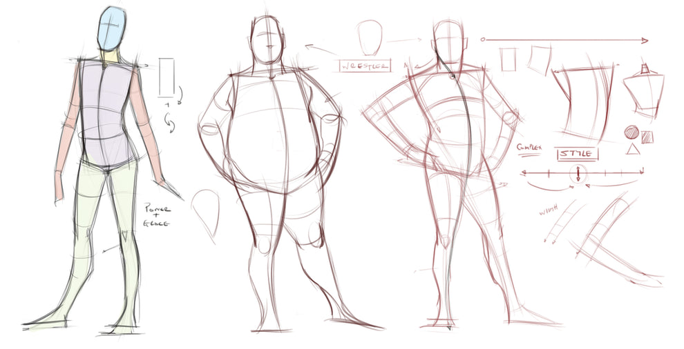 Designing the Figure: From Mannequin to Character – Figure Drawing by ...