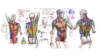 Figure Drawing Brushes